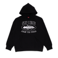 Supreme x Corteiz Rules The World Hooded Sweatshirt 'Black' - Side Kicks