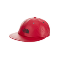 Supreme x The North Face Leather 6-Panel 'Red' - Side Kicks