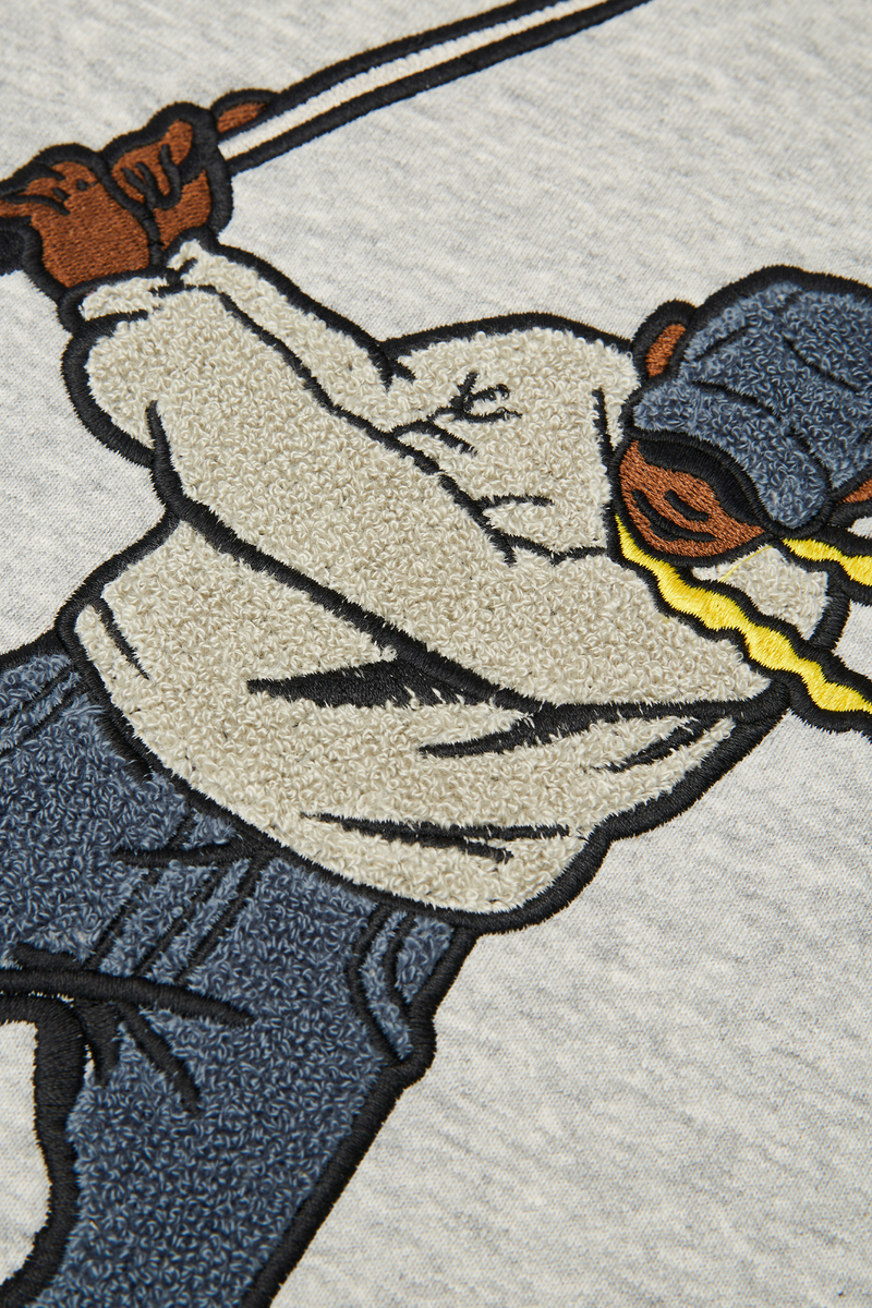 Eastside Golf Men's Core Fleece Hoodie Swingman Heather Grey