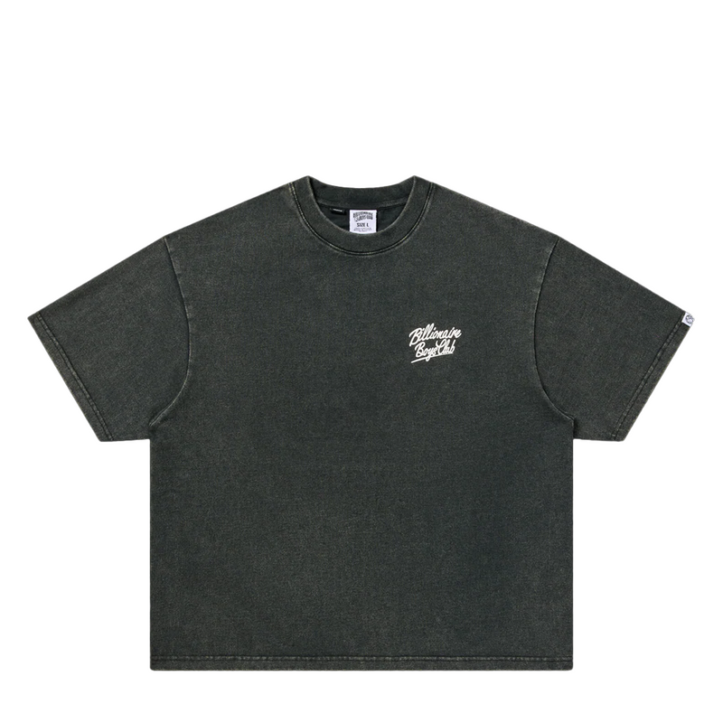 THE ABYSS SHORT SLEEVE KNIT BLACK BOXY FIT