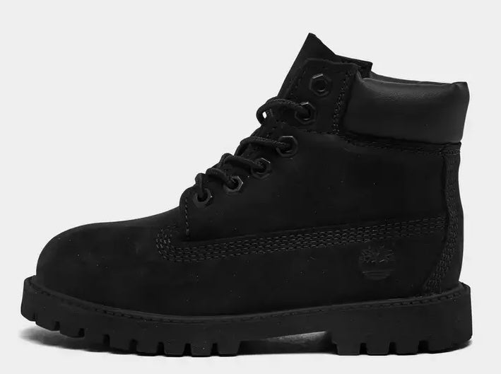 TIMBERLAND 6 INCH CLASSIC BOOT TODDLER ‘BLACK’