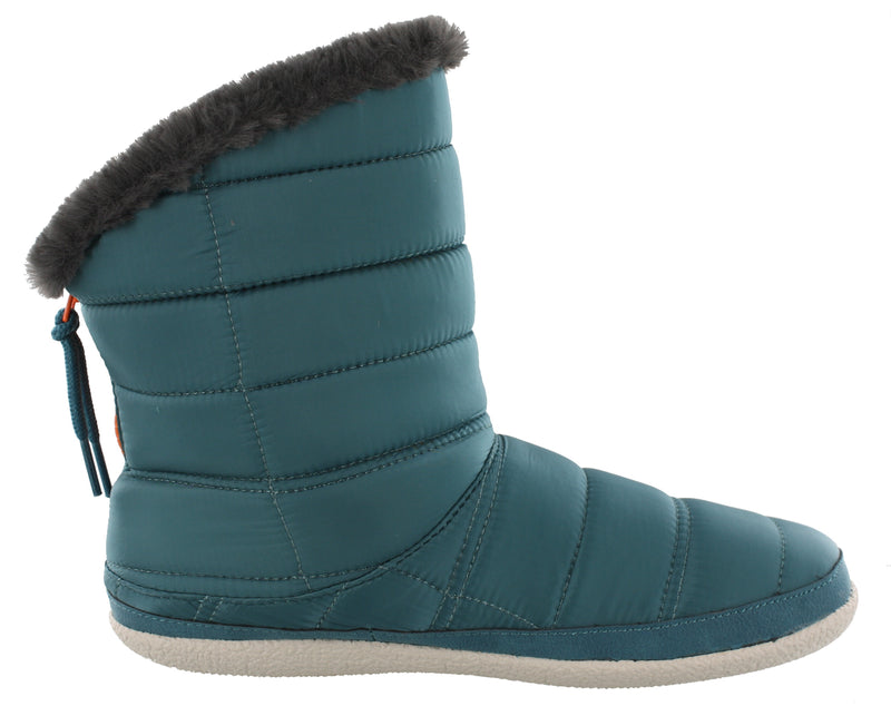 Toms Inez Women Back Zipper Cozy Ankle Booties