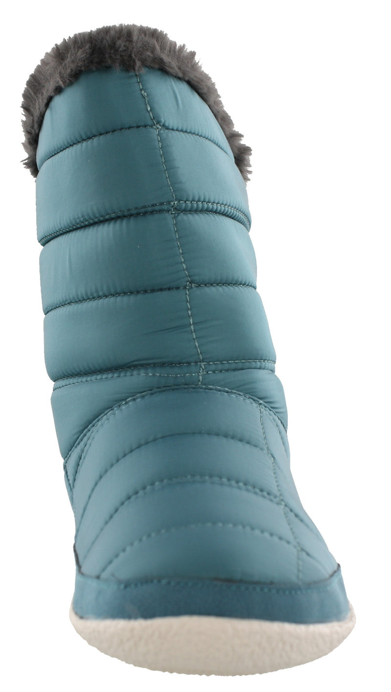 Toms Inez Women Back Zipper Cozy Ankle Booties