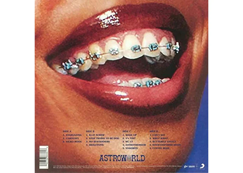 Travis Scott Astroworld (Clean Version) 12" Vinyl