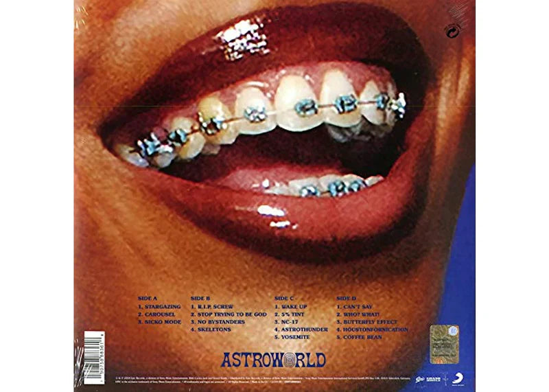 Travis Scott Astroworld (Explicit Version) Vinyl 12"