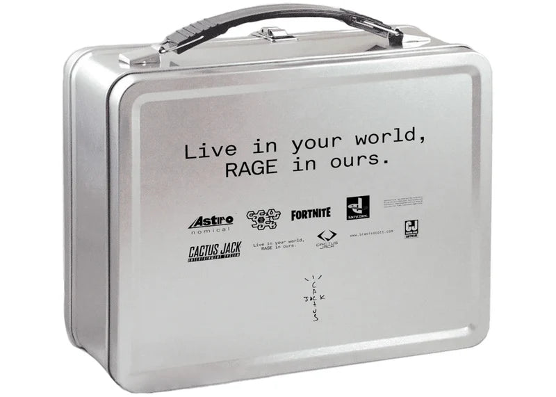 Travis Scott T-3500 Metal Fortnite Lunch Box