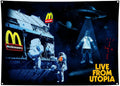 Travis Scott x McDonald's Live From Utopia Flag Multi