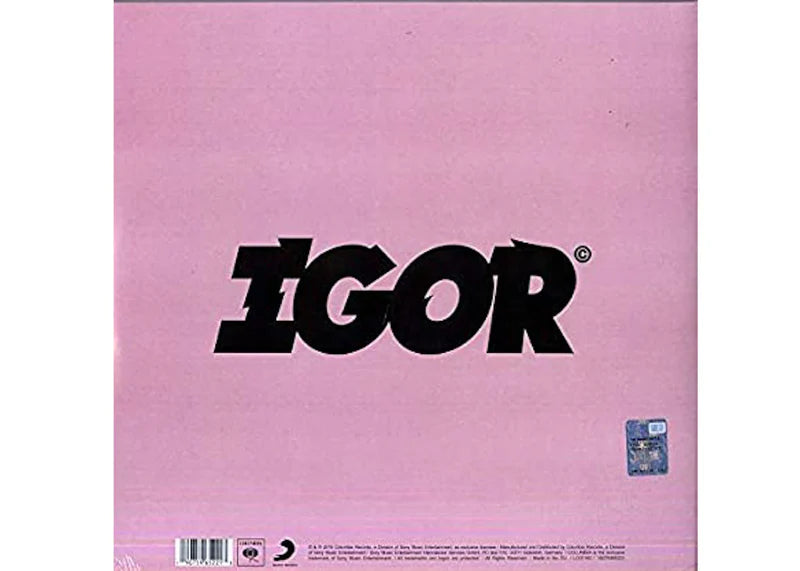 Tyler, The Creator IGOR LP Vinyl Black