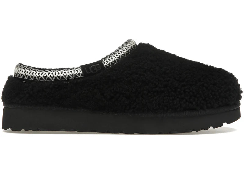UGG Tasman Maxi Curly Slipper Black (Women's)