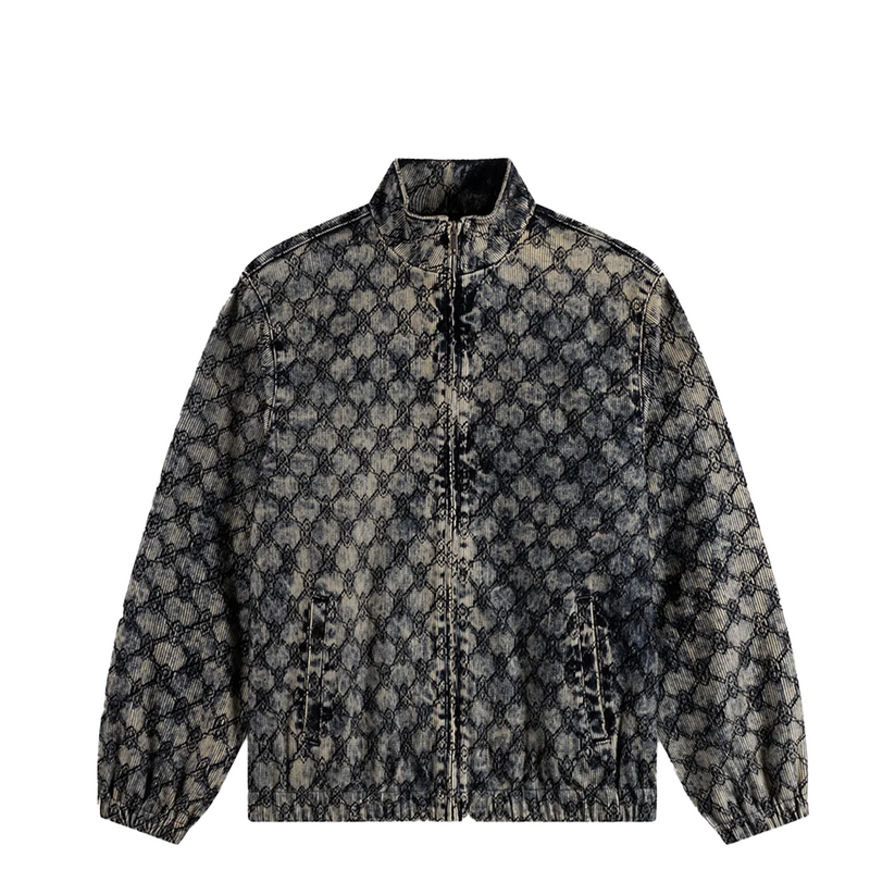 VELVET TRACK JACKET