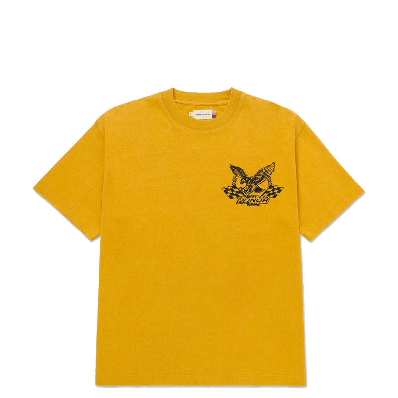 VINTAGE OIL TEE YELLOW