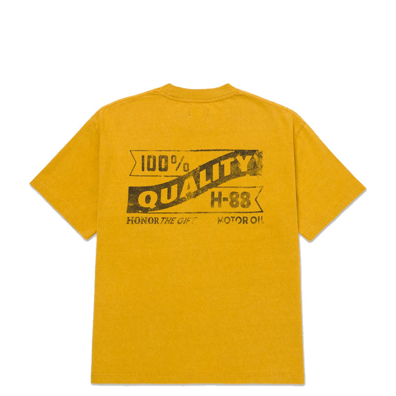 VINTAGE OIL TEE YELLOW