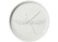 Virgil Abloh x IKEA MARKERAD "TEMPORARY" Wall Clock White