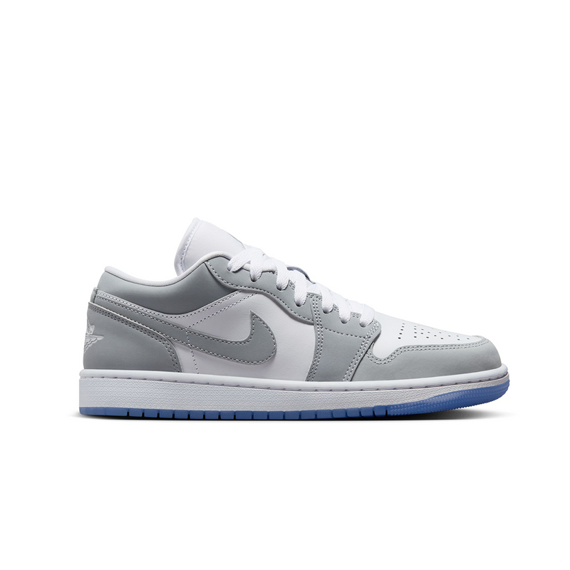 WOMEN'S AIR JORDAN 1 LOW WOLF GREY