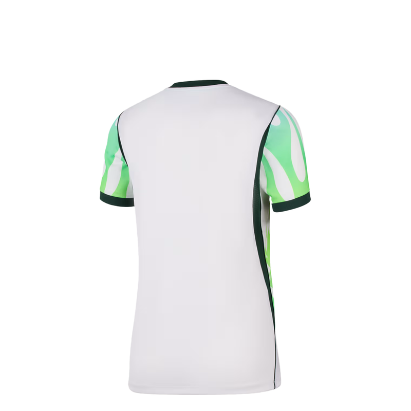 WOMEN'S NIGERIA 2026 STADIUM AWAY JERSEY WHITE/GREEN GLOW