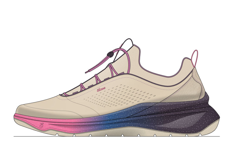 Women's Prima - Cream / Plum / Pink [B2B ONLY]