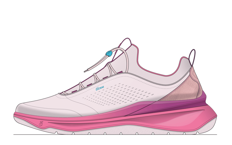 Women's Prima Wide - Light Pink / Violet [B2B Only]