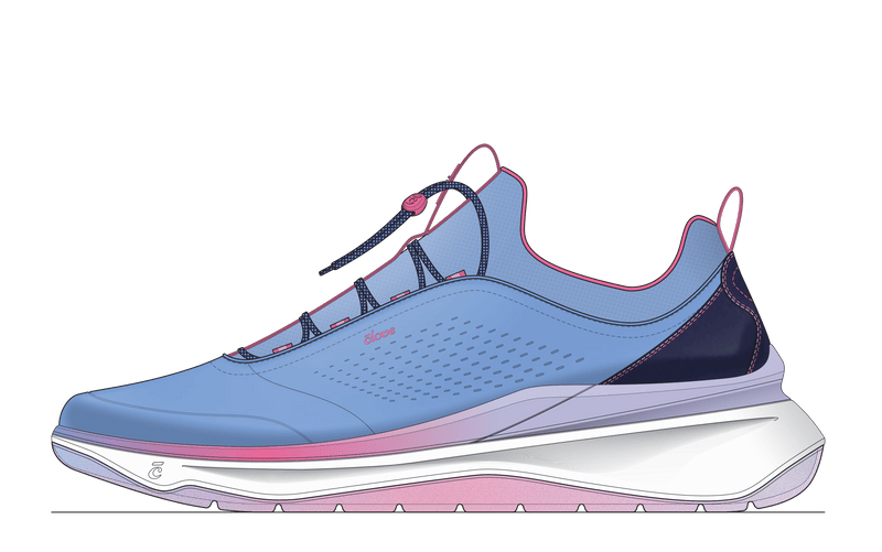 Women's Prima Wide - Vista Blue / Pink [B2B Only]