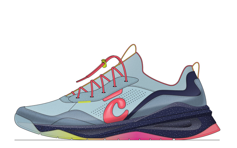 Women's Strada - Dolphin Blue / Fiery Coral [B2B ONLY]