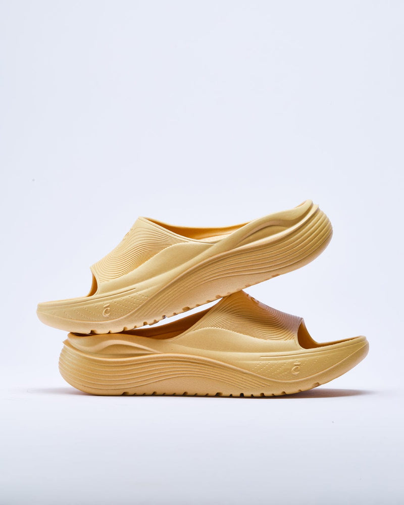 Women's SuperCush Recovery Slide - Honey Yellow