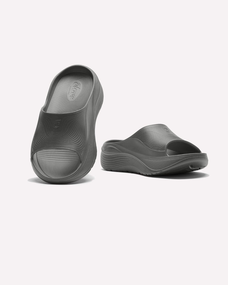 Women's SuperCush Recovery Slide - Slate Grey