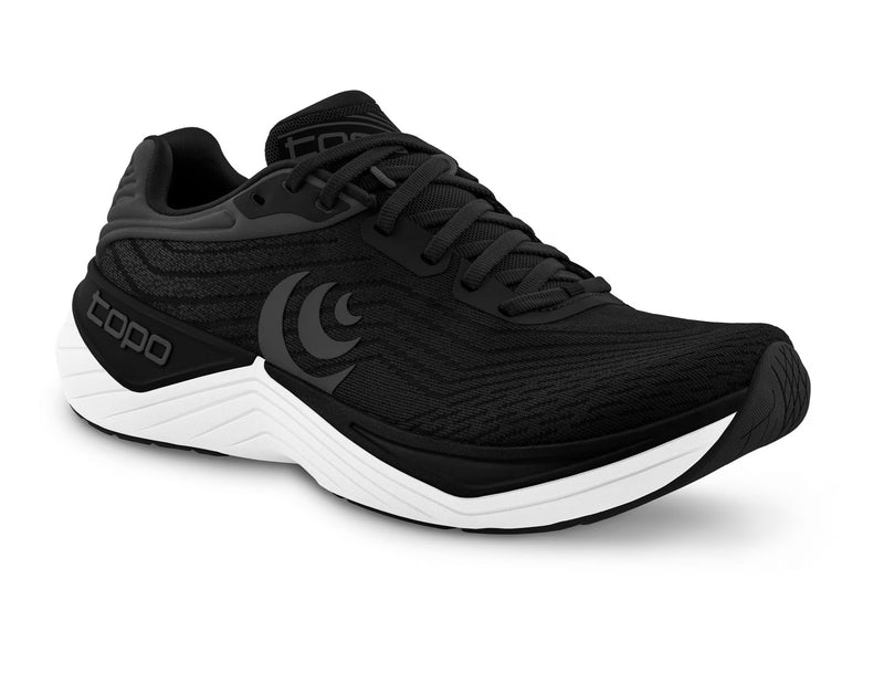 WOMEN'S TOPO ATHLETIC ULTRAFLY 5 - BLACK & WHITE