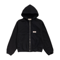 WORK JACKET UNLINED CANVAS BLACK