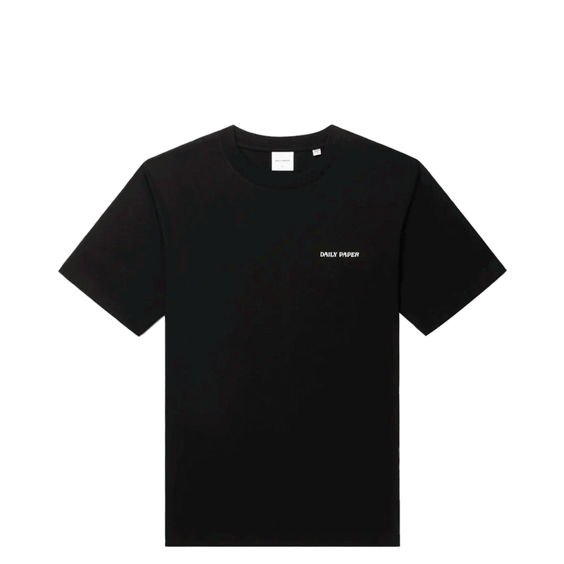 WRAPPER SHORT SLEEVE TEE BLACK