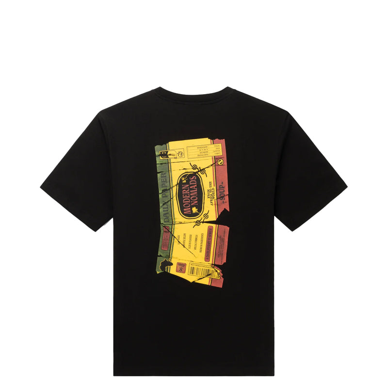 WRAPPER SHORT SLEEVE TEE BLACK