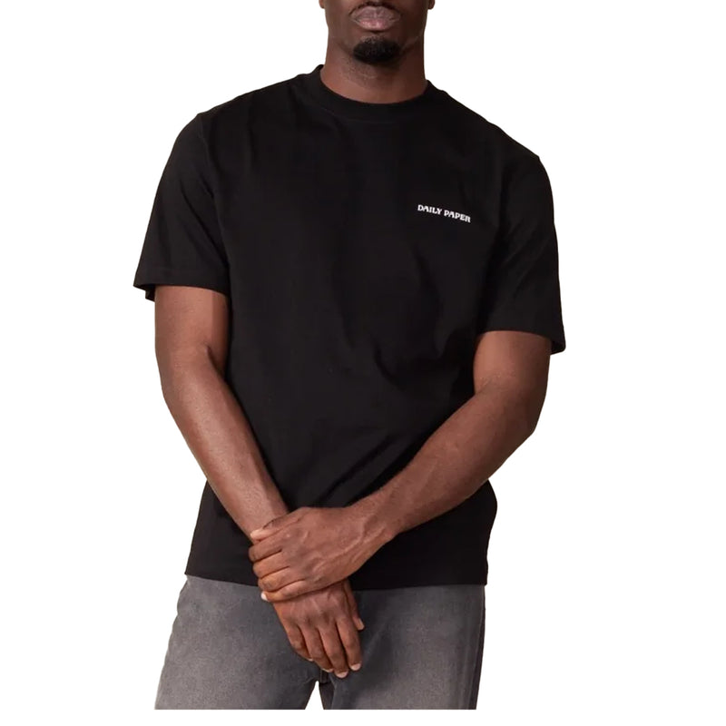 WRAPPER SHORT SLEEVE TEE BLACK