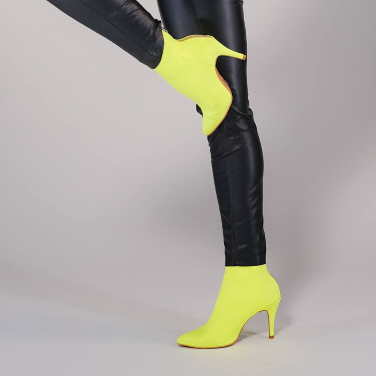 Yarray - Neon Yellow Lycra - Street Sole
